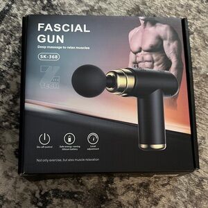 Black and Gold Fascia Gun